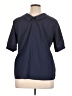 Unbranded 100% Cotton Blue Short Sleeve Blouse Size XL - photo 2
