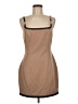 L'Agence Solid Tan Casual Dress Size 6 - photo 1