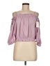 iris 100% Polyester Pink 3/4 Sleeve Blouse Size M - photo 1