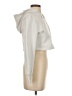 Shein 100% Polyester Silver Zip Up Hoodie Size XS - photo 4