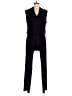 INC International Concepts Solid Black Jumpsuit Size M - photo 1