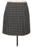 Ann Taylor LOFT Houndstooth Black Casual Skirt Size 8 - photo 1