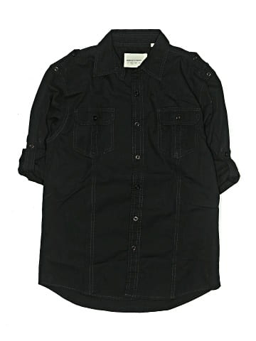 Paper Denim & Cloth Short Sleeve Button-Down Shirt (view 1)