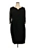 Connected Apparel Black Cocktail Dress Size 22 - photo 1