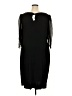 Connected Apparel Black Cocktail Dress Size 22 - photo 2