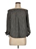 Express 100% Polyester Black 3/4 Sleeve Blouse Size M - photo 1