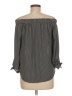 Express 100% Polyester Black 3/4 Sleeve Blouse Size M - photo 2