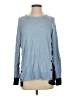 J.Crew 100% Polyester Blue Long Sleeve Top Size M - photo 1
