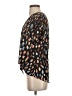 Weston 100% Polyester Brown Short Sleeve Blouse Size XS - photo 5