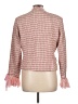 Fashion Instincts 100% Polyester Tweed Pink Jacket Size 12 - photo 2