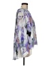 Jennifer Lopez 100% Polyester Floral Purple Long Sleeve Blouse Size M - photo 4