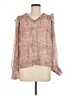 Maison d' Amelie 100% Polyester Pink Long Sleeve Blouse Size M - photo 1