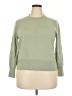 J.Crew 100% Cashmere Green Cashmere Pullover Sweater Size 2X - photo 1