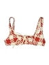 Solid & Striped Argyle Red Swimsuit Top Size M - photo 1