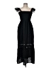 Unbranded 100% Polyester Black Cocktail Dress Size M - photo 1