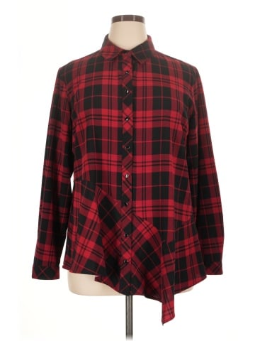 Susan Graver Long Sleeve Blouse (view 1)
