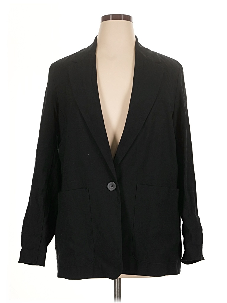 Pre-owned A New Day Blazer Jacket In Black