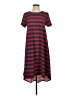 Lularoe Stripes Red Casual Dress Size S - photo 1