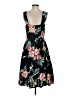 Unbranded Print Black Cocktail Dress Size XS (estimated) - photo 2