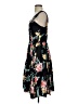 Unbranded Print Black Cocktail Dress Size XS (estimated) - photo 5