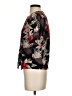 Assorted Brands Floral Black Short Sleeve Blouse Size S - photo 5
