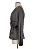 Krisa 100% Viscose Gray Long Sleeve Blouse Size S - photo 5