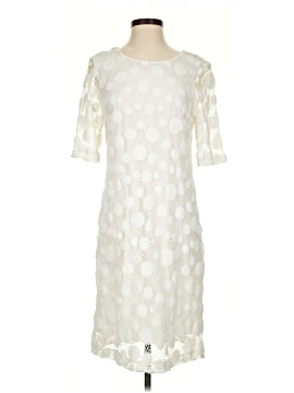 white lace fall dress Bodita Mini Dress in White Cotton Lace main image 0