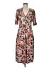 Boden Print Red Casual Dress Size 8L - photo 1