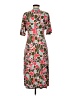 Boden Print Red Casual Dress Size 8L - photo 2
