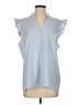 Unbranded 100% Polyester Blue Sleeveless T-Shirt Size XS (estimated) - photo 1