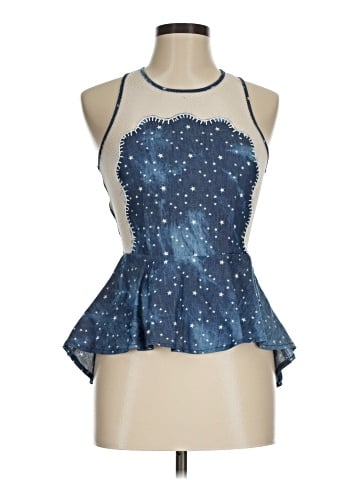 Mustard Seed Sleeveless Blouse (view 1)