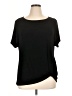 Chico's Black Short Sleeve Top Size XL (estimated) - photo 1