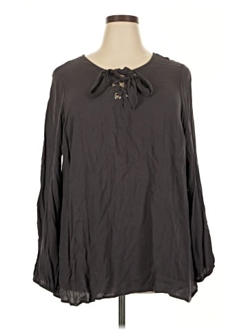 Torrid Long Sleeve Blouse (view 1)