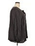 Torrid Gray Long Sleeve Blouse Size 2X Plus (2) - photo 4
