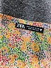 Zara 100% Polyester Paisley Tan Cocktail Dress Size S - photo 7