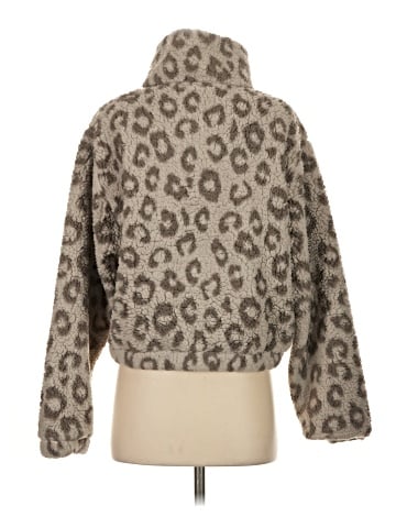 Aqua Faux Fur Jacket (view 2)