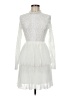 Shein 100% Polyester White Cocktail Dress Size 6 - photo 1