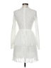Shein 100% Polyester White Cocktail Dress Size 6 - photo 2