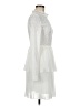 Shein 100% Polyester White Cocktail Dress Size 6 - photo 4