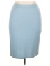 St. John Solid Blue Casual Skirt Size 14 - photo 1