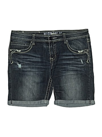 Hydraulic Denim Shorts (view 1)