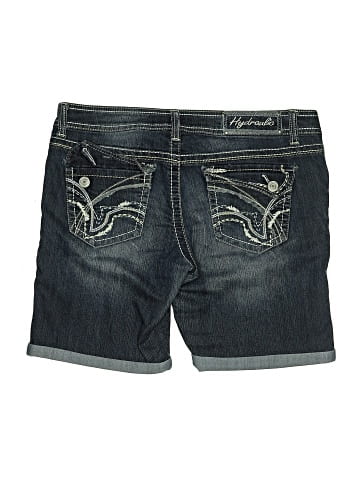 Hydraulic Denim Shorts (view 2)
