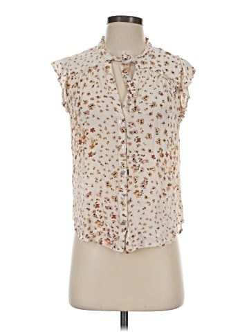 Lovestitch Sleeveless Button-Down Shirt (view 1)