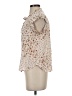 Lovestitch Ivory Sleeveless Button-Down Shirt Size S - photo 5