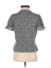 Juniper Blu Black Short Sleeve Blouse Size XS - photo 2