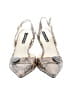 Claudia Ciuti Animal Print Ivory Brown Heels Size 9 - photo 2