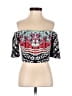 Clover Canyon Black Short Sleeve Blouse Size XS - photo 1