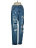 Wax Jean Hearts Blue Jeans Size 5 - photo 1