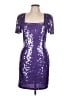 Niteline 100% Polyester Purple Cocktail Dress Size 12 - photo 1