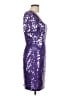 Niteline 100% Polyester Purple Cocktail Dress Size 12 - photo 4